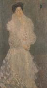 Gustav Klimt Portrait of Hermine Gallia (mk20) oil painting reproduction